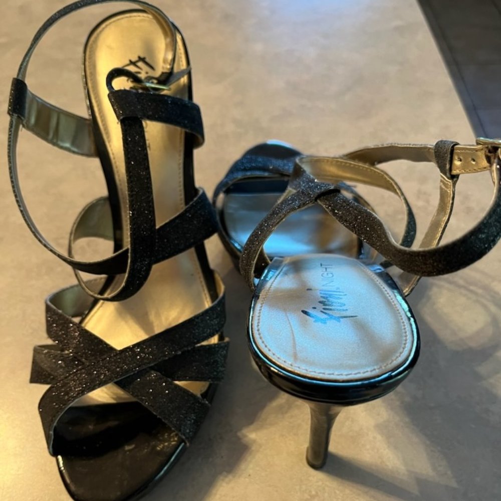 Fioni Night Size 10 Black Shoes